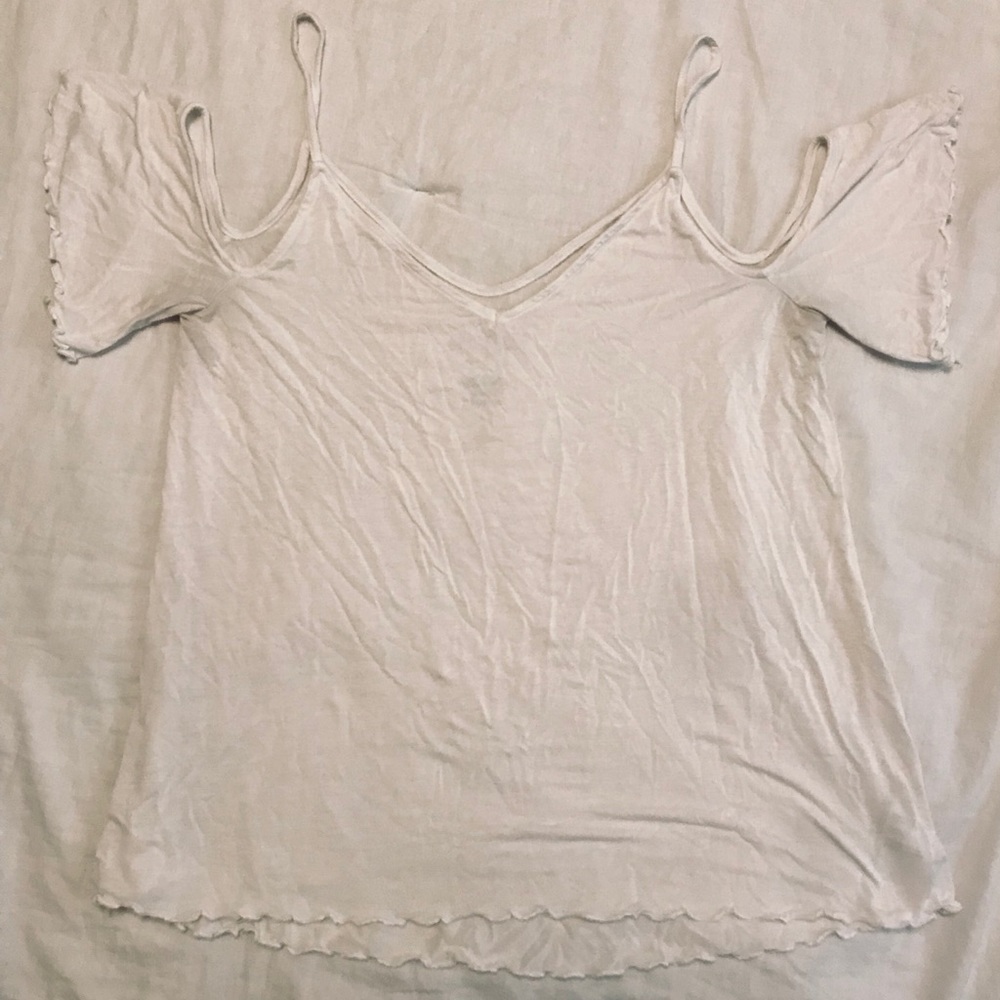 White Off The Shoulder Top